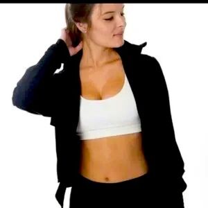 P'tula Tiffany Takeaway Jacket in black; size xs